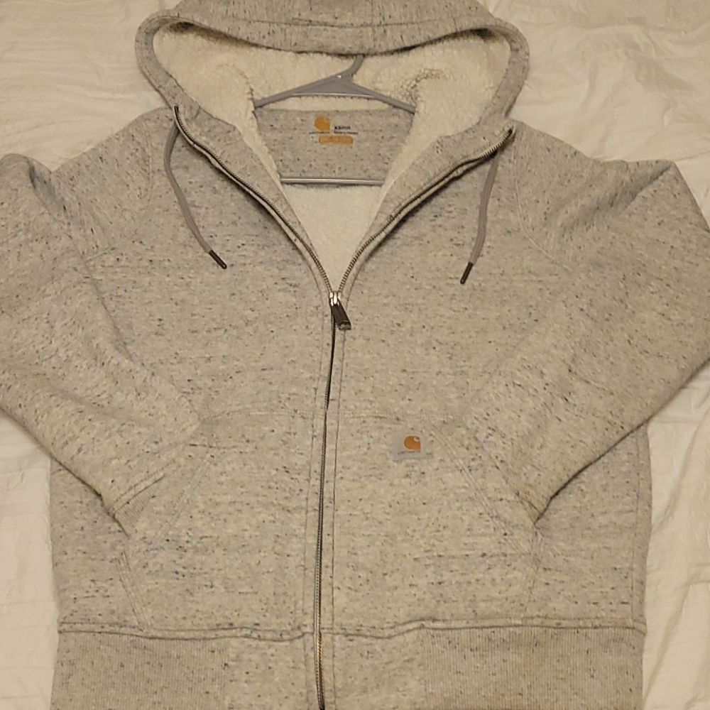 Sherpa lined hoodie